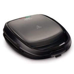 Tefal SW341B 2 gauffre(s) 700 W Noir, Gris