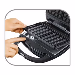 Tefal SW342D38 appareil à crêpes 2 crèpe(s) Noir, Acier inoxydable