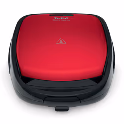 Tefal Snack Time SW341512 gaufrier et appareil à croque-monsieur 700 W Rouge