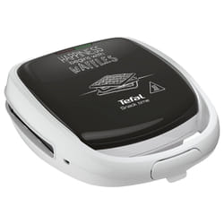 Tefal Snack Time Happiness 2 gauffre(s) 700 W Noir, Blanc