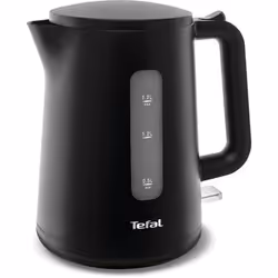 Tefal KO2008, 1,7 L, 2400 W, Noir, Plastique, Indicateur de niveau d'eau, Sans fil