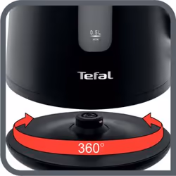 Tefal Principio Select bouilloire 1,7 L 2400 W Noir