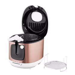 Moulinex Mega 2kg Unique 3,3 L Autonome Friteuse Rose, Blanc