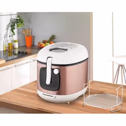 Moulinex Mega 2kg Friteuse à air chaud 3,3L Rose, Blanc - Vue supplémentaire 4
