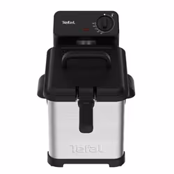 Tefal FR503 Unique Autonome 3000 W Friteuse Noir, Acier inoxydable