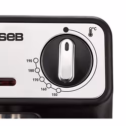 SEB FR518100 friteuse Unique 4 L Autonome 2300 W Noir, Acier inoxydable