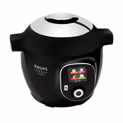 Krups CZ7158, 6 L, 1600 W, 6 personne(s), Chine, Noir, Chrome, Vitrocéramique