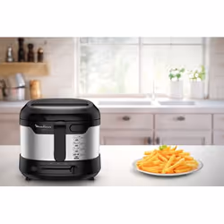 Moulinex AF215D10 Noir, Inox Friteuse - Vue supplémentaire 6