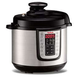 Tefal FAST & DELICIOUS CY505E 6 L Noir, Acier inoxydable 1100 W