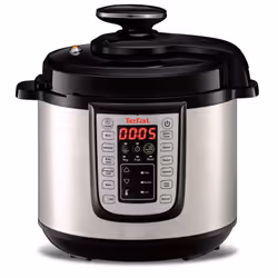Tefal FAST & DELICIOUS CY505E 6 L Noir, Acier inoxydable 1100 W
