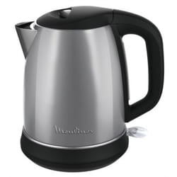 Moulinex BY5508CH bouilloire 1,7 L 2400 W Noir, Acier inoxydable