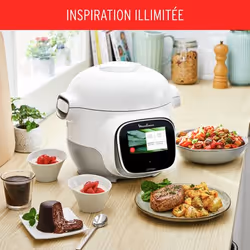 Moulinex Cookeo Touch Mini 3 L 900 W Blanc - Vue supplémentaire 4