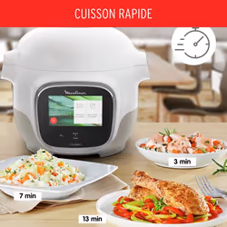 Moulinex Cookeo Touch Mini 3 L 900 W Blanc - Vue supplémentaire 5