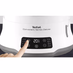 Tefal Convenient Series Deluxe VC502D10 cuiseur vapeur 3 Nombre de paniers Comptoir 900 W Acier inoxydable, Blanc - Vue supplémentaire 4
