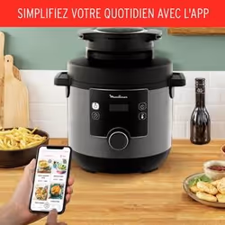 Moulinex CE778810 appareil multi-cuissons 7,6 L 1450 W Noir