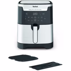 Tefal Easy Fry &amp; Grill EY801D, Friteuse d’air chaud, 6,5 L, 1,5 kg, 8 personne(s), Chine, Acier inoxydable