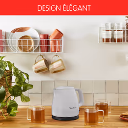 Moulinex Simpleo bouilloire 0,8 L 2400 W Gris clair