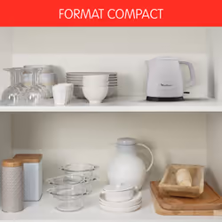 Moulinex Simpleo bouilloire 0,8 L 2400 W Gris clair - Vue supplémentaire 4