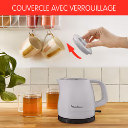 Moulinex Simpleo bouilloire 0,8 L 2400 W Gris clair - Vue supplémentaire 7