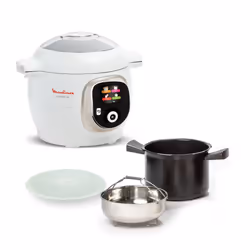 Moulinex Cookeo+ CE85CA10, 4 L, 1600 W, 6 personne(s), 0,7 bar, 70 kPa, Blanc