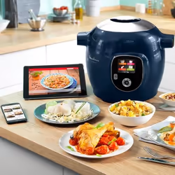 Moulinex Cookeo+ CE85F410 6 L 1600 W Bleu