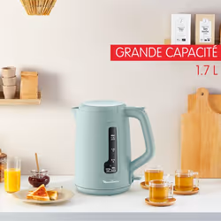 Moulinex BY2M1310 bouilloire 1,7 L 2400 W Bleu clair - Vue supplémentaire 7
