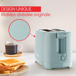 Moulinex LT2M1310 grille-pain 2 part(s) 850 W Bleu clair