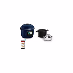 Cookeo MOULINEX touch wifi pro bleu CE943410