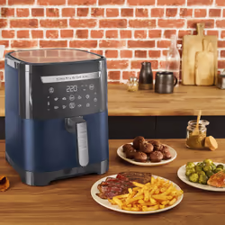 Tefal Easy Fry & Grill EY801410 Friteuse à air chaud Double 6,5L 1830W Bleu - Vue supplémentaire 6