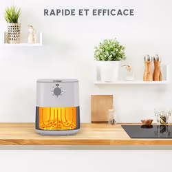Moulinex Easy Fry Essential Unique 3,5 L Autonome Friteuse d’air chaud Blanc