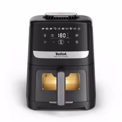Tefal Easy Fry Silence EY5568E0 friteuse Unique 5 L Autonome Friteuse d’air chaud Noir, Acier inoxydable