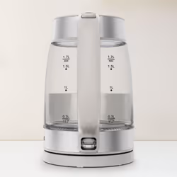 Tefal Glass Kettle KI605B30 bouilloire 1,7 L 2200 W Gris, Argent, Transparent - Vue supplémentaire 4