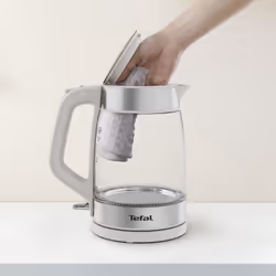 Tefal Glass Kettle KI605B30 bouilloire 1,7 L 2200 W Gris, Argent, Transparent - Vue supplémentaire 6