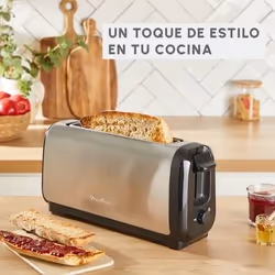 Moulinex LS5S0DE0 grille-pain 1 part(s) 1430 W Noir, Acier inoxydable - Vue supplémentaire 6