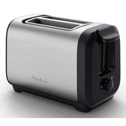 Moulinex LT5S0DE0 grille-pain 7 2 part(s) 1200 W Noir, Acier inoxydable