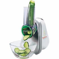 Moulinex DJ753E Râpe électrique et spiraliseur Argent