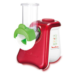 Moulinex DJ811516 râpe électrique Rouge, Blanc