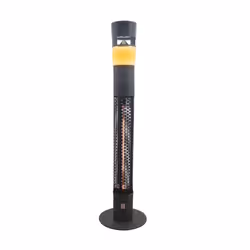 EWT PATIOM, Chauffage électrique à infrarouge, IP55, Extérieure, Sol, Noir, Sans fil