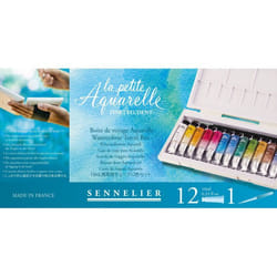 Boite Voyage - La Petite Aquarelle - 12 tubes 10 ml
