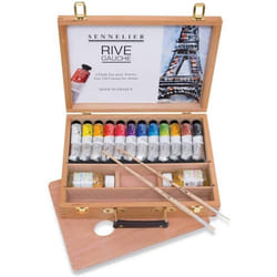 Coffret Peinture à lhuile - Rive Gauche 12 tubes 40 ml