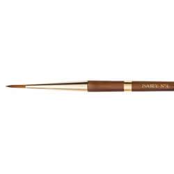 Pinceau - Rond - Aquarelle - Isabey - Isaqua - 6241i - N°4- Fibres synthétiques