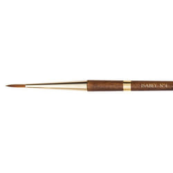 Pinceau - Rond - Aquarelle - Isabey - Isaqua - 6241i - N°4- Fibres synthétiques