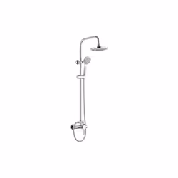 La colonne de douche TIMARU est idéale pour votre salle de bain. Caractéristiques : Tête de douche : orientable, Ø 200 mm, AB ...