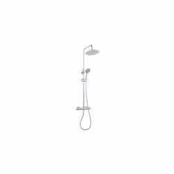 - Adapté à toute production d'eau chaude - Tête de douche orientable - 5 jets - Picots anticalcaire - Flexible double agrafag ...