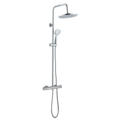 Edouard Rousseau MIHANÉ NF système de douche 2 tête(s) Surface Chrome
