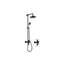 Douard Rousseau - Colonne de Douche Thermostatique industriel - Noir
