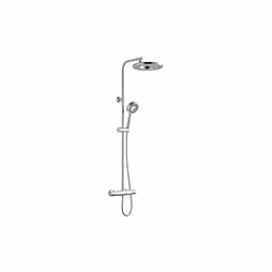 La colonne de douche HOOP offre une solution complète avec des éléments réglables et un contrôle précis de la température. Ca ...