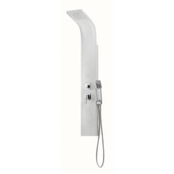 Edouard Rousseau TONGA système de douche 2 tête(s) Mur Blanc