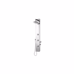 - Tête de douche orientable - Picots anticalcaire - Flexible double agrafage