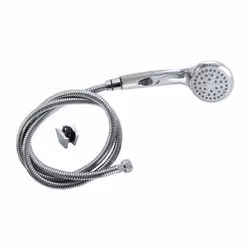 ROUSSEAU Combiné Flexible 1J ANTI CALCAIRE STOP'O chromé - Garantie du fabricant 5 ans - Douchette chromée - diametre : 85 mm ...